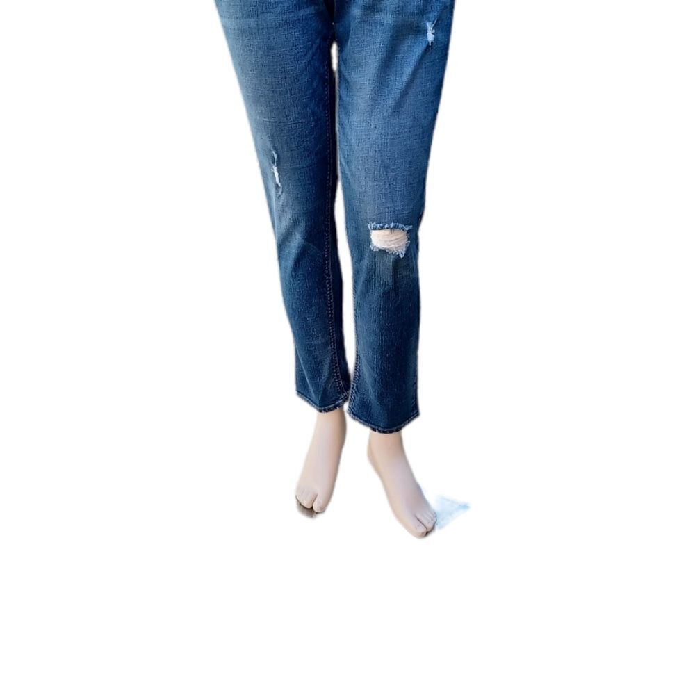 579725..Old Navy Boyfriend Jeans Size 16R, 41"W, 26" Inseam, 9"Rise - Picture 3 of 6